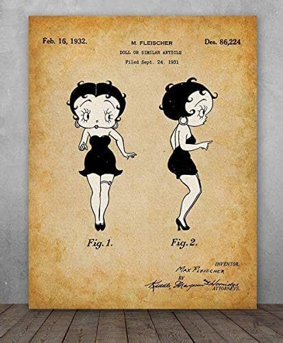 Poster Betty Boop Choose Unframed Poster Or Canvas