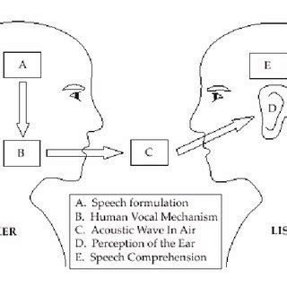 Schematic Diagram Of The Speech Production Perception Process Download Scientific Diagram