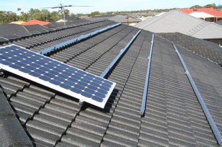 We have already discussed about 1 kw solar panels effectively produce electricity for a period of 25 years from the day of installation. How is a solar system installed on a tile roof?