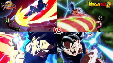 Dbs Anime Vs Fighterz Ultra Instinct Goku Eliminates Kefla Dramatic