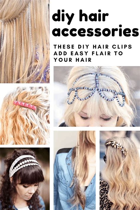 27 Cute Diy Hair Accessories Thatll Give Your Hair A Little Extra Flair