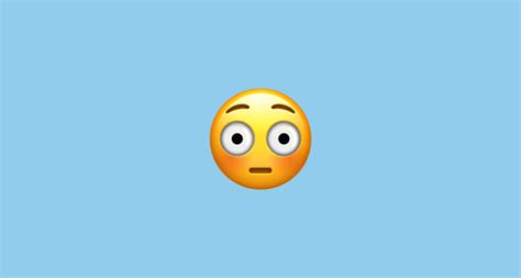 Copy and paste 😑 emoji. Flushed Face Emoji