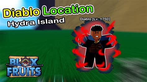 Diablo Location Hydra Island Blox Fruits Youtube