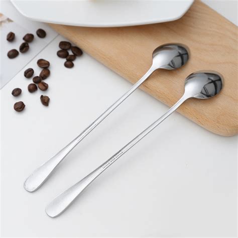Long Handled Stainless Steel Coffee Spoon Life Home Love
