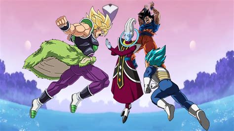 Whis Entrena A Broly Goku Y Vegeta En La Nueva Saga De Dragon Ball