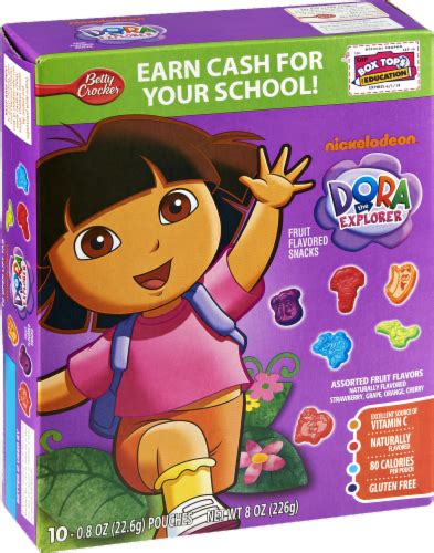 Betty Crocker Dora And Friends Fruit Flavored Snacks Assorted Flavors
