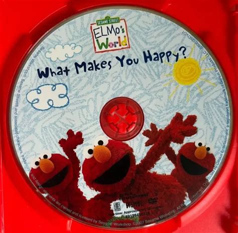 Sesame Street Elmos World What Makes You Happy Dvd 2007 Disc Only 314 Picclick