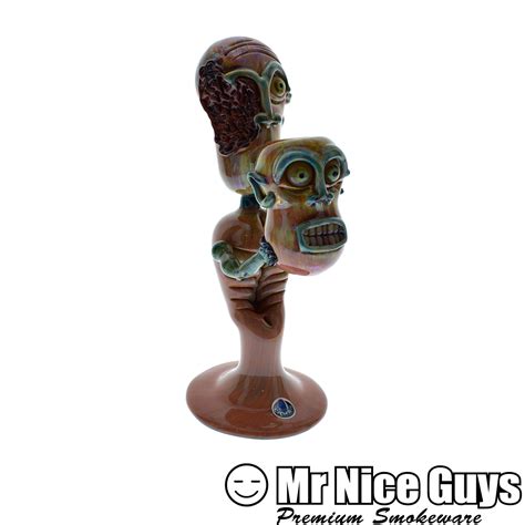 Rotting Face Insane Asylum Patient Handpipe By Crush Glass Mr Nice