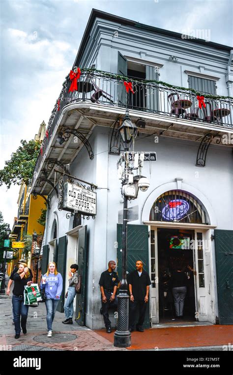 The Famous Jean Lafittes Old Absinthe House Tavern On Bourbon And