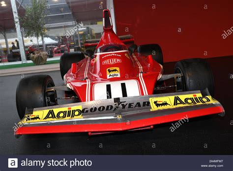 Mugello It October 2017 Vintage Ferrari F1 312 B4 1974 Of Clay Regazzoni And Niki Lauda At