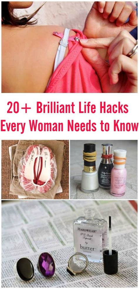 20 Brilliant Life Hacks Every Woman Needs To Know I Creative Ideas
