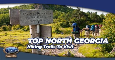 Top 21 North Georgia Hiking Trails Blue Sky Cabin Rentals