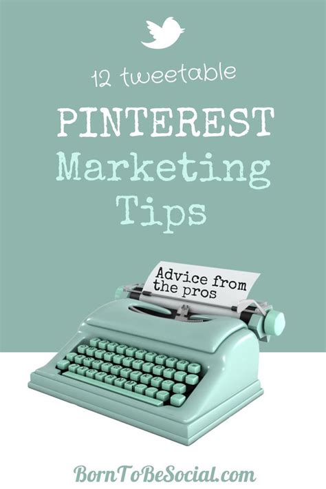 Tweetable Pinterest Marketing Tips From The Pros Infographic