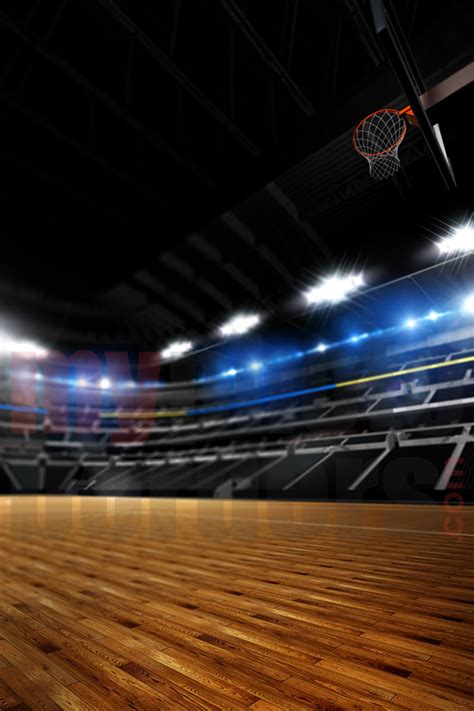 Digital Sports Background Basketball Stadium Iv