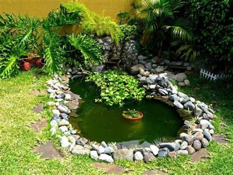 You want to landscape your garden with little money? Easy and cheap DIY way to make a pond in the garden in 2020 (With images) | Backyard design ...