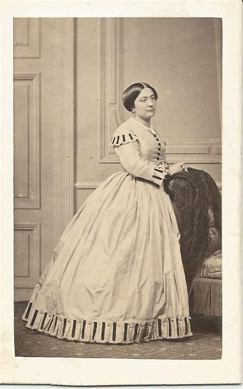 Cdv 1864 Mrs Augusta Wittnauer History Women Fashion Historical