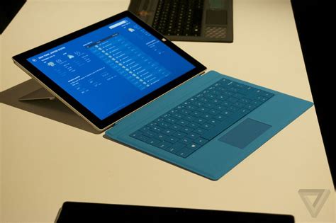 Microsoft Surface Pro 3 Hands On Bigger Thinner Faster The Verge