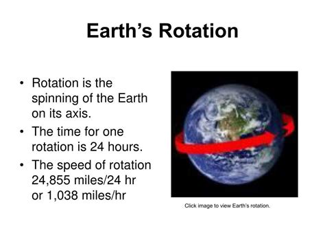 Ppt Earths Rotation And Revolution Powerpoint Presentation Id292886
