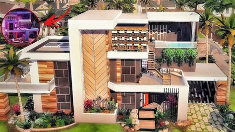 Casa Moderna The Sims 4🏡🌻 No Cc Speed Build Download The Sims 4