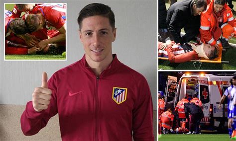 Fernando Torres Released From Hospital After Head Injury Daily Mail