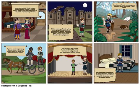 Kamusmusan Ni Florante Storyboard By 90ecc8d0