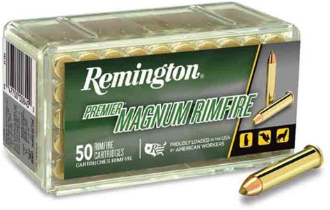 Remington Premier Rimfire 22 Winchester Magnum Rimfire 33 Grain