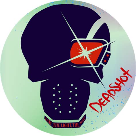 Sticker Emblem Logo Deadshot Stickersmag
