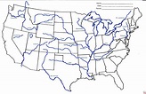 List Of Rivers Of The United States - Wikipedia | Printable Map Of The ...