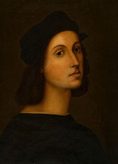 Raffaello Sanzio Self Portrait Of The Artist Mutualart