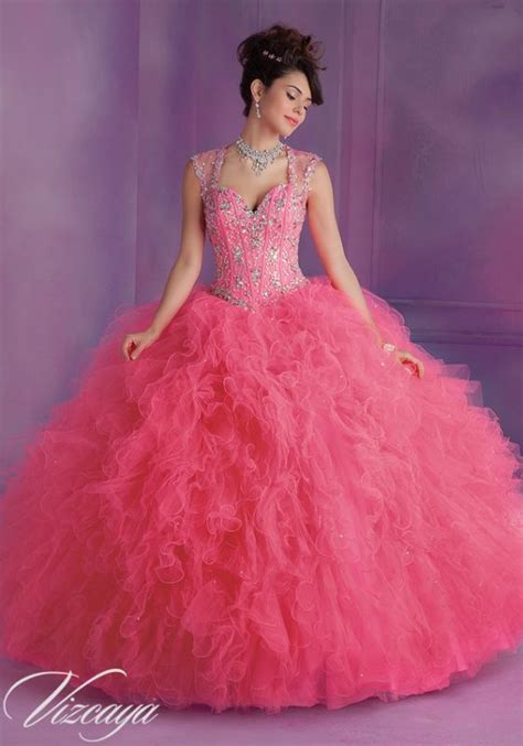 Layered Tulle With Embroidery And Jeweled Beading Quinceanera Dress Morilee Quinceanera
