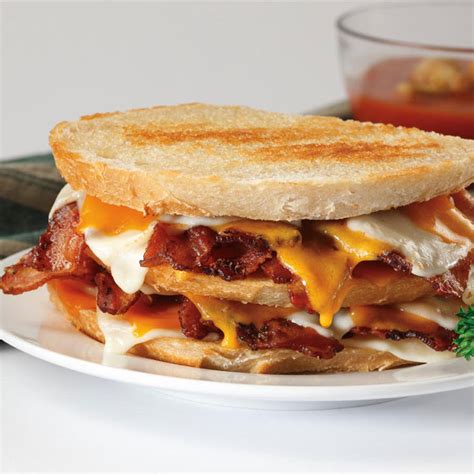 Grilled Cheese Bacon Club Sandwich Kunzler