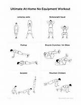 Exercise Routine Home Without Equipment Photos