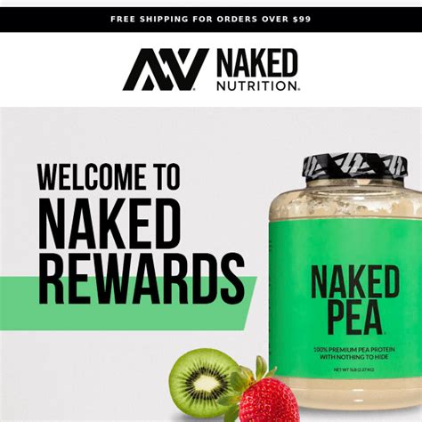 Youre In Welcome To Naked Rewards Naked Nutrition