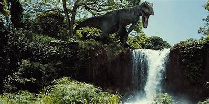 Rex Indominus Jurassic Waterfall Cinemagraph Reddit Gifs