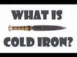 What is COLD Iron? - YouTube