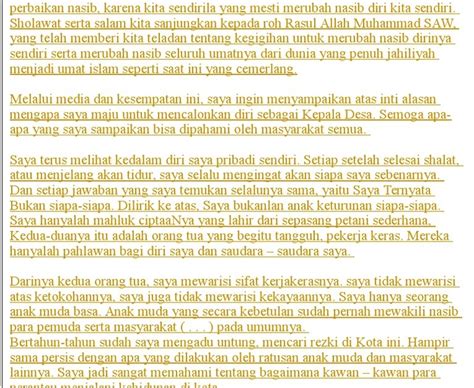 Artikel ini merupakan kajian kebebasan beragama yang terjadi di indonesia dari sudut pandang akademis dan sejarah serta berlandaskan referensi yang faktual.artikel ini tidak berkaitan dengan ideologi agama yang menyangkut iman dan kepercayaan dalam suatu agama atau kepercayaan tertentu. Contoh Pidato Calon Kepala Dusun : Contoh Pidato Kepala Dusun Coretan