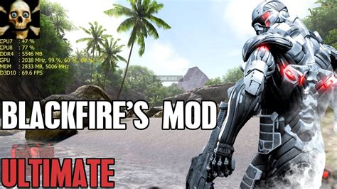 Crysis Blackfires Mod Ultimate Amazing Graphic Mod 4k Ultrahd Youtube