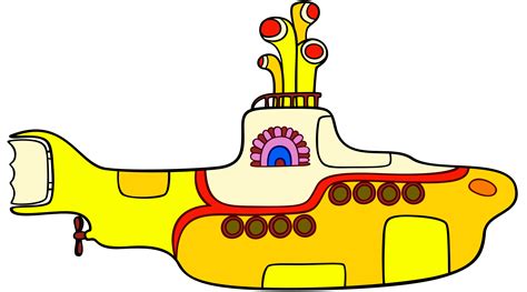 Yellow Submarine Drawing The Beatles Song Yellow Subm