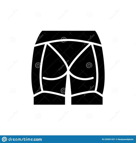 female corset glyph icon sexual lingerie sex shop clothes black filled symbol isolated