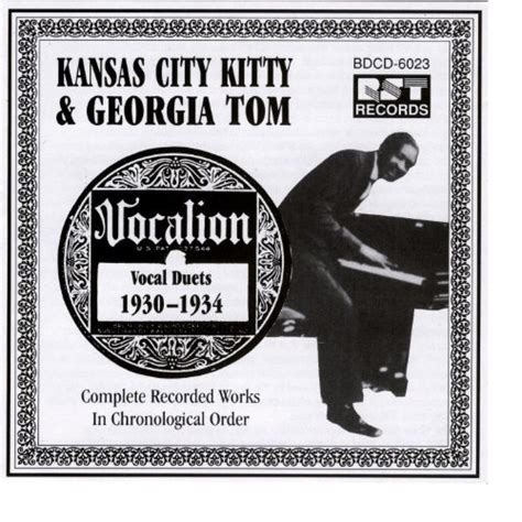Play Kansas City Kitty And Georgia Tom 1930 1934 By Kansas City Kitty