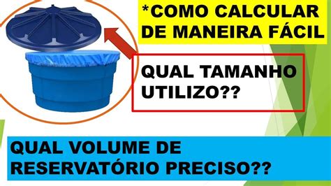 Calculo De Caixa D'água
