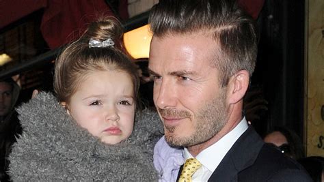 David Beckham Defends His Parenting After Critics Deride Year Old S Daughter S Use Of A Dummy
