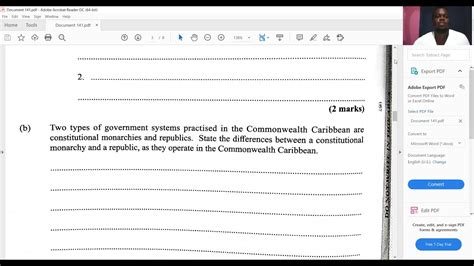 June 2021 Social Studies Paper 2 Part 1 Youtube