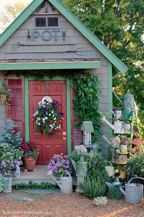 20 Garden Shed Decorating Ideas For The Exterior Suitable For Any Budget
