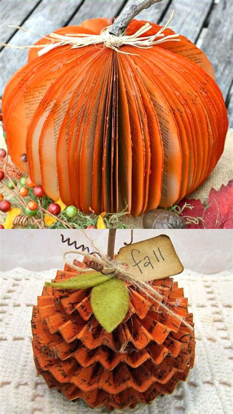 Some more thanksgiving & fall decorating ideas you may love 20+ Easy & Grogeous DIY Pumpkin Decorations {Mostly Free!}