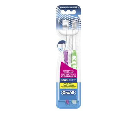 Sensi Soft Toothbrushes 2 Units Ultra Soft Oral B Toothbrush