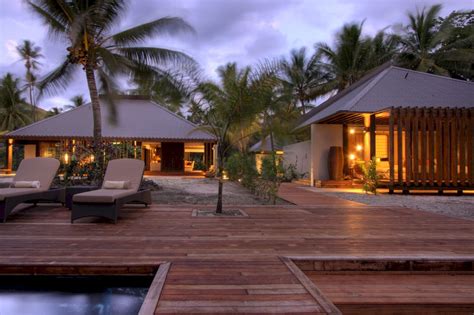Vomo Island Villa A Sustainable Architecture In Tropical Paradise Island Villa Architecture
