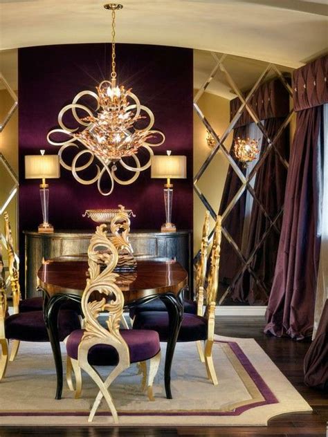 Many interior decorators work in new south wales and victoria. Edmonton Interior Decorator | Purple dining room, Gold ...