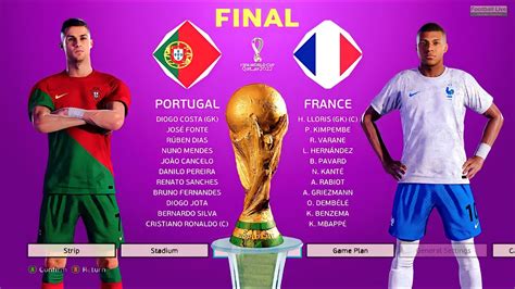 Ea Sport Fifa World Cup 2018 Final Match Portugal Vs France Fifa Ea