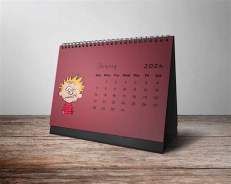 Calvin Desk Calendar Calvin Hobbes Calendar Calvin Hobbes T 2024